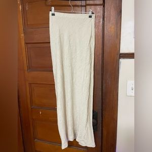 Urban outfitters size xs Winona crinkle satin maxi skirt